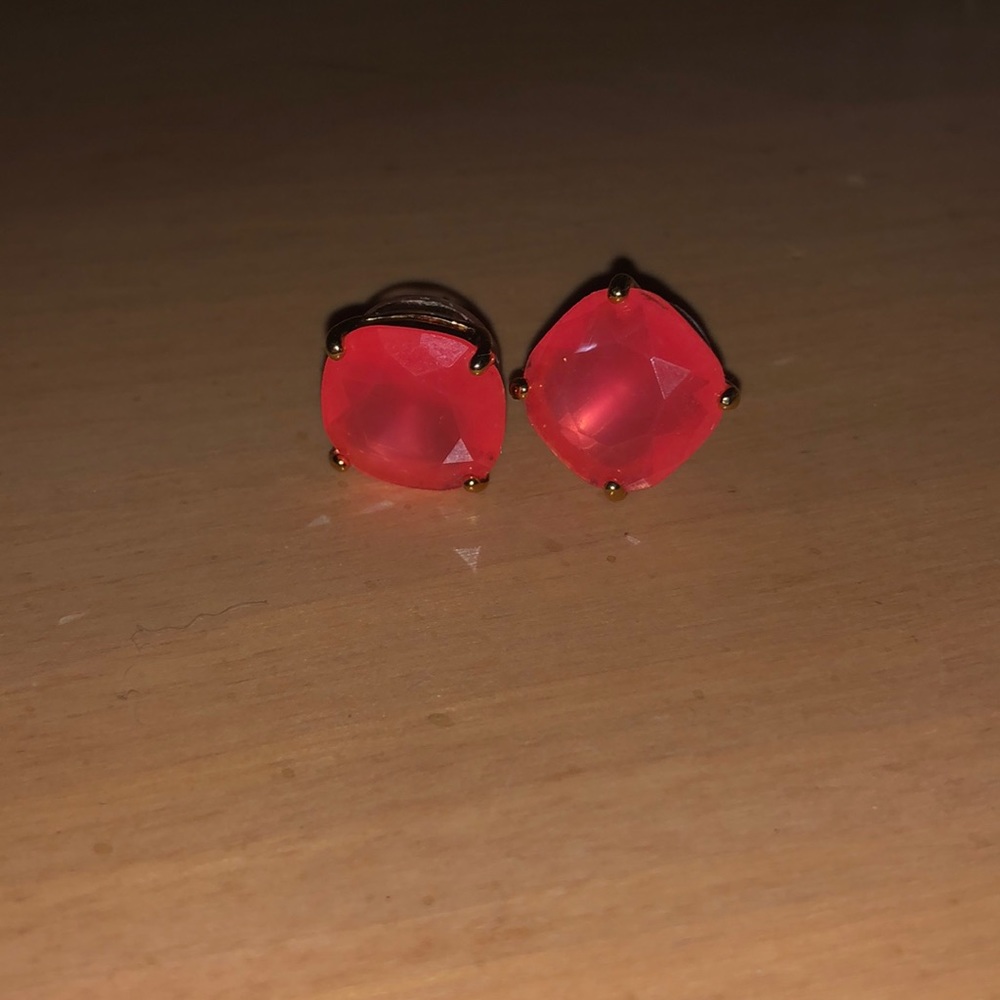 Neon Pink Kate Spade Earrings